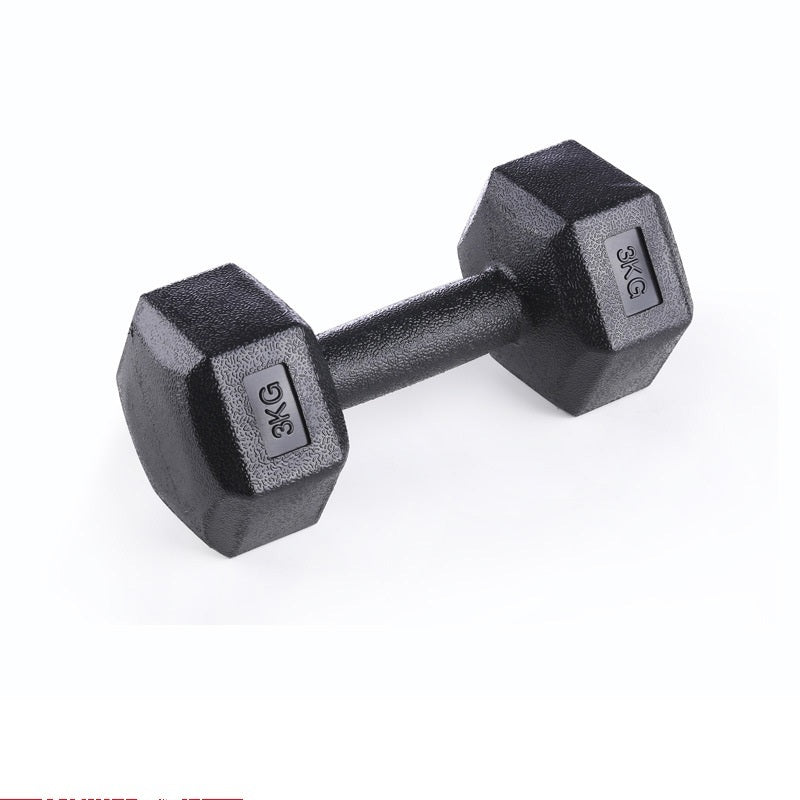 Rubberized Dumbbells for Arm Muscle Training Home Fitness Equipment
