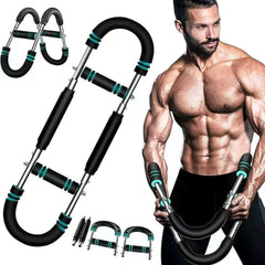 Adjustable Arm Strength Trainer U-Shaped Chest Fitness Exercise Equipment