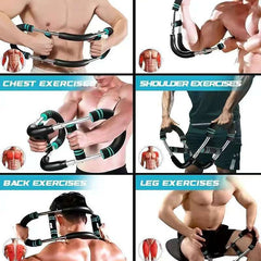 Adjustable Arm Strength Trainer U-Shaped Chest Fitness Exercise Equipment
