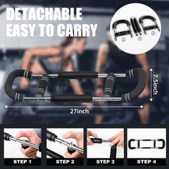 Adjustable Arm Strength Trainer U-Shaped Chest Fitness Exercise Equipment