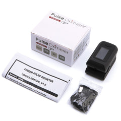 Fingertip Pulse Oximeter Blood Oxygen and Heart Rate Monitor