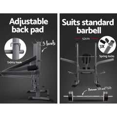 Multi Station Weight Bench Press Fitness Weights Equipment