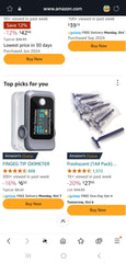 BM1000C Fingertip Pulse Oximeter SpO2 and Heart Rate Monitor