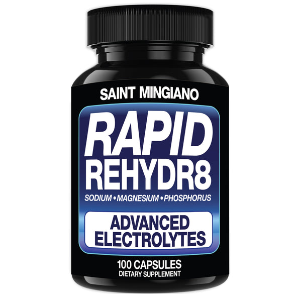 Rapid Rehydr8 Electrolyte Capsules for Muscle Recovery and Endurance
