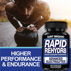 Rapid Rehydr8 Electrolyte Capsules for Muscle Recovery and Endurance