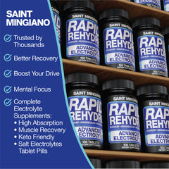 Rapid Rehydr8 Electrolyte Capsules for Muscle Recovery and Endurance