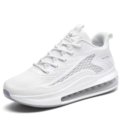 Men's Flyknit Air Cushion Running Shoes Fashion Height Increase