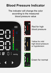 Med-Pat BP-S Arm Blood Pressure Monitor Easy One-Touch Operation