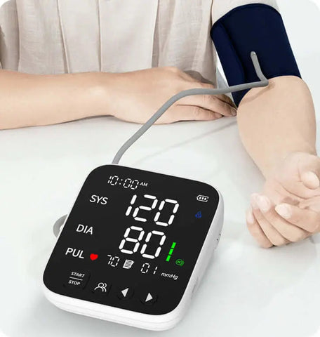 Med-Pat BP-S Arm Blood Pressure Monitor Easy One-Touch Operation