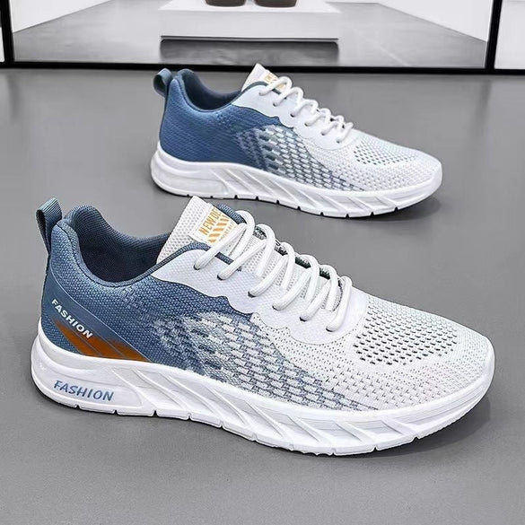 Men's Breathable Mesh Running Shoes Lightweight Summer Sports Footwear