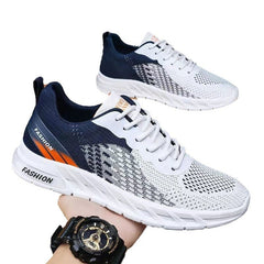 Men's Breathable Mesh Running Shoes Lightweight Summer Sports Footwear