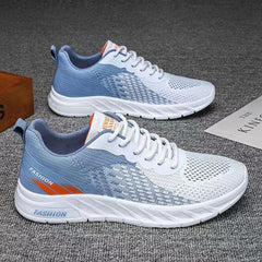 Men's Breathable Mesh Running Shoes Lightweight Summer Sports Footwear