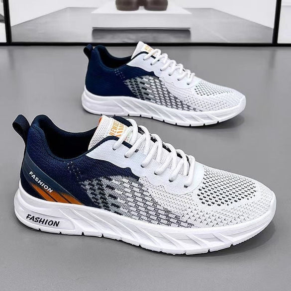 Men's Breathable Mesh Running Shoes Lightweight Summer Sports Footwear