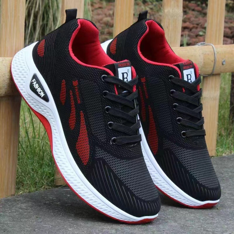 Men's Waterproof Anti-Slip Running Shoes Soft Sole Casual Sneakers