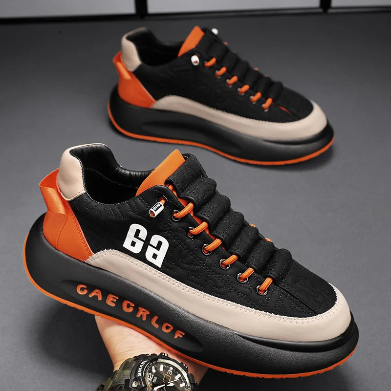 Men's Breathable Casual Running Shoes Fashion Non-Slip Sports Sneakers